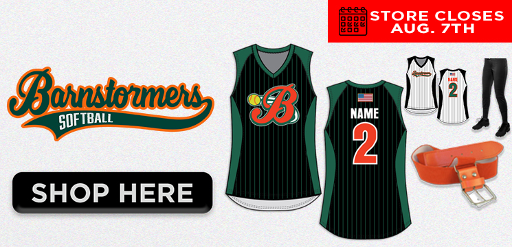Read more about the article BARNSTORMERS SOFTBALL UNIFORMS FALL 2025