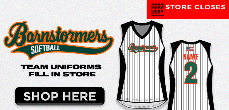 Read more about the article BARNSTORMER SOFTBALL 2025 TEAM UNIFORMS FILL IN STORE