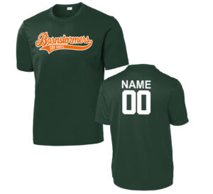 01. Barnstormers Softball Sport-Tek Competitor Performance Tee-Forest Green
