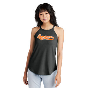 22. Barnstormers Softball Women’s Triblend Rocker Tank-Black Frost