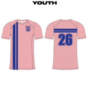 Uniform BSA Sublimated YOUTH Soccer Jersey-Light Pink – Fabric 0 YOUTH