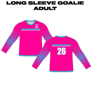 BSA Sublimated Adult Goalie Soccer Jersey-Pink FL-Fabric 0 LONG SLEEVE GOALIE ADULT