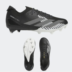 Adidas Adizero Electric+II Football Cleats CoreBlack/CloudWhite