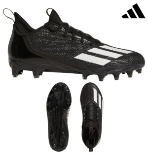 adidas ADIZERO Scorch Football Cleats Core Black/White