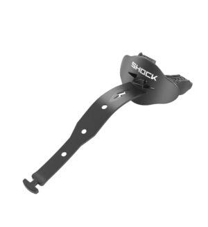Shock Doctor Bolt Lipguard mouth guard with strap-BLACK