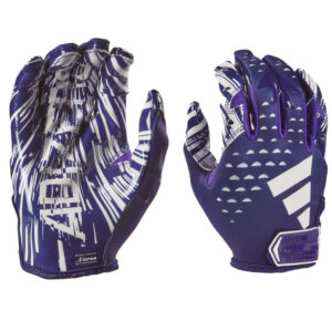 adidas Adizero 5-Star 13.0 Football Gloves – Purple/White