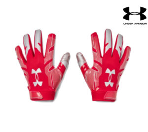 Under Armour F8 Football Gloves – Red