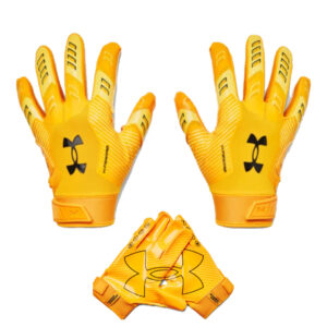 Under Armour F9 Nitro Football Gloves – Steeltown Gold