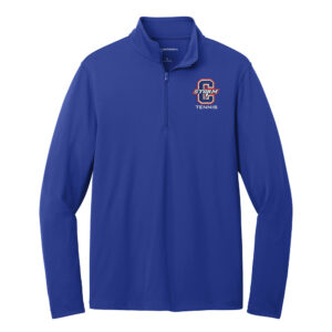 Camanche Girls Tennis Port Authority Men Dry Zone UV Micro-Mesh 1/4-Zip-True Royal