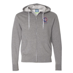Camanche Girls Tennis Independent Trading Co.Unisez  Full-Zip Hooded Sweatshirt-Gunmetal Heather