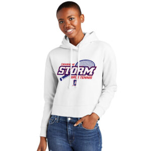 Camanche Girls Tennis Women’s VIT Fleece Hoodie-White