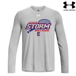Camanche Girls Tennis Under Armour Men’s Team Tech Long Sleeve-Mod Grey