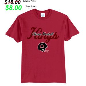 Clinton FB Player Gear PG Unisex Basic Short Sleeve Tee-Red