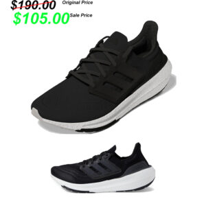 Clinton FB Player Gear  Adidas Ultraboost Light running shoe – Black/Core black