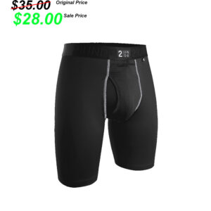 Clinton FB Player Gear PG 2UNDR POWER SHIFT LONG LEG 2.0 9IN – Black