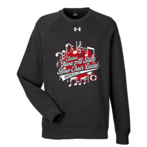 Clinton State Show Choir Band Adult Under Armour UA Rival Fleece Crewneck Sweatshirt-Black