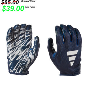 CM Football Gear PG Adidas Freak 6.00  skill receiver padded football  gloves-NAVY