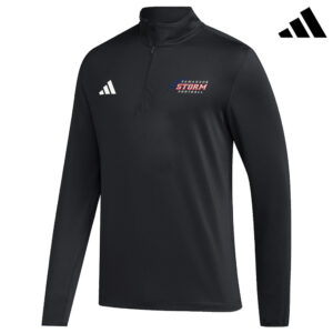 Camanche Football Adidas 1/2 zip golf jacket – Black