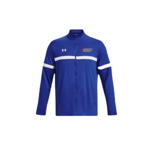 Camanche Football Under Armour Men’s Team Knit Warm Up Full Zip-Royal/White