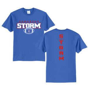 Camanche Football Unisex Short Sleeve Tee-Royal