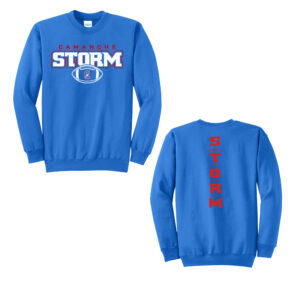 Camanche Football Unisex Core Fleece Crewneck Sweatshirt-Royal