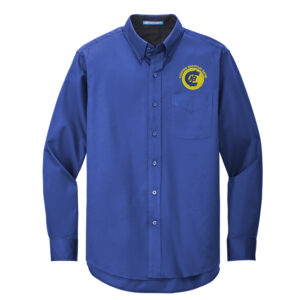 CNB Port Authority Long Sleeve Easy Care Shirt-Royal