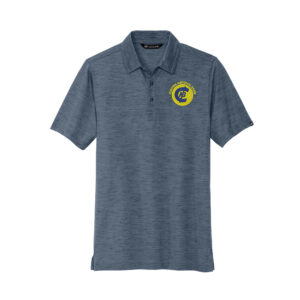 CNB TravisMathew Auckland Slub Polo Men-Blue Nights