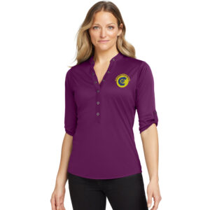 CNB Ogio Crush Henley Women-Purple Luxe