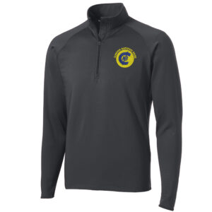 CNB Sport-Tek Sport-Wick Stretch 1/2-Zip Pullover-Charcoal Grey