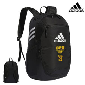 CPU Volleyball PG Adidas Stadium 3 Backpack- BLACK
