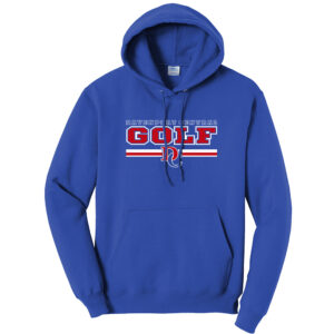 DC Boys Golf Unisex Basic Hooded Sweatshirt-Royal