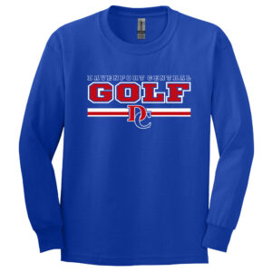 DC Boys Golf Unisex Ultra Cotton Long-Sleeve T-Shirt-Royal