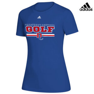 DC Boys Golf adidas Women’s Creator Short Sleeve Tee-Collegiate Royal
