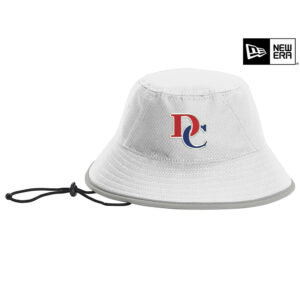DC Boys Golf New Era Hex Era Bucket Hat-White/Grey