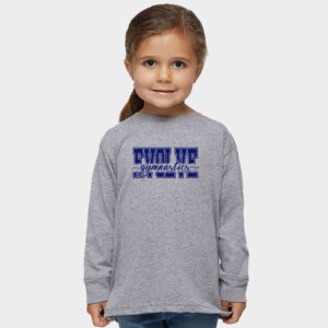Evolve Rabbit Skins Long Sleeve Fine Jersey Toddler TEE-Heather