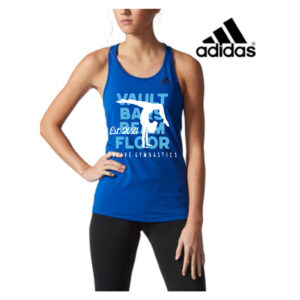 Evolve Adidas Women’s Performer Baseline Tank-Collegiate Royal (XL, 2X only)