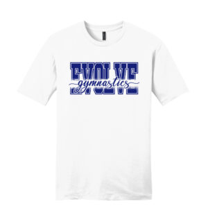 Evolve Unisex Premium Short Sleeve Tee-White