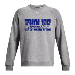 Evolve Under Armour UA Rival Fleece Crewneck Sweatshirt Adult-Castlerock