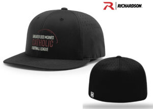 Greater DM Catholic FB League Richardson Pro Lite FlexFit Cap Solid-Black
