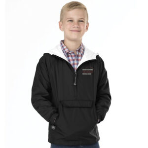 Greater DM Catholic FB League Charles RiverYouth Classic Solid Pullover-Black