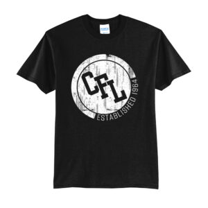 Greater DM Catholic FB League Unisex Short Sleeve Tee-Black