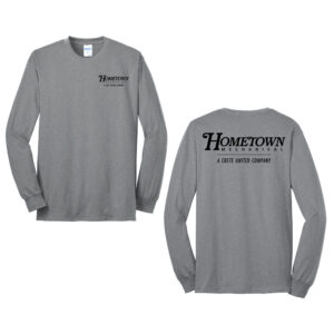 Hometown Unisex Cotton Long Sleeve Tee-Athletic Heather
