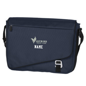 Jaybird Port Authority Transit  Messenger Bag-Dark Steel Blue/Black