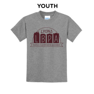 LBPA Youth Short Sleeve Tee-Athletic Heather