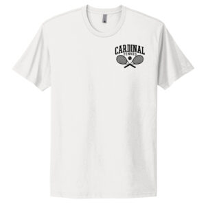 Maq Girls Tennis Unisex Premium Short Sleeve Tee-White