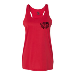 Maq Girls Tennis Badger – B-Core Ladies’ Racerback Tank Top-Red