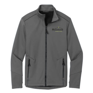 Milestone Employee Port Authority Collective Tech Soft Shell Jacket Men-Graphite