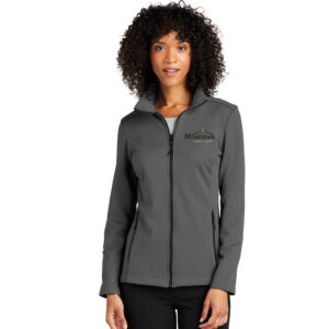 Milestone Employee Port Authority Ladies Collective Tech Soft Shell Jacket-Graphite