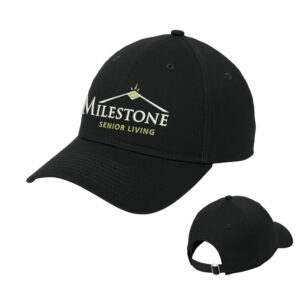 Milestone Employee New Era Adjustable Unstructured Cap-Black