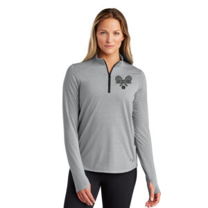 NS Girls Tennis OGIO Ladies Motion 1/4-Zip-Greystone